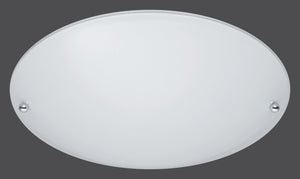 Plafoniera da Interno Attacco E27 in Metallo Alluminio