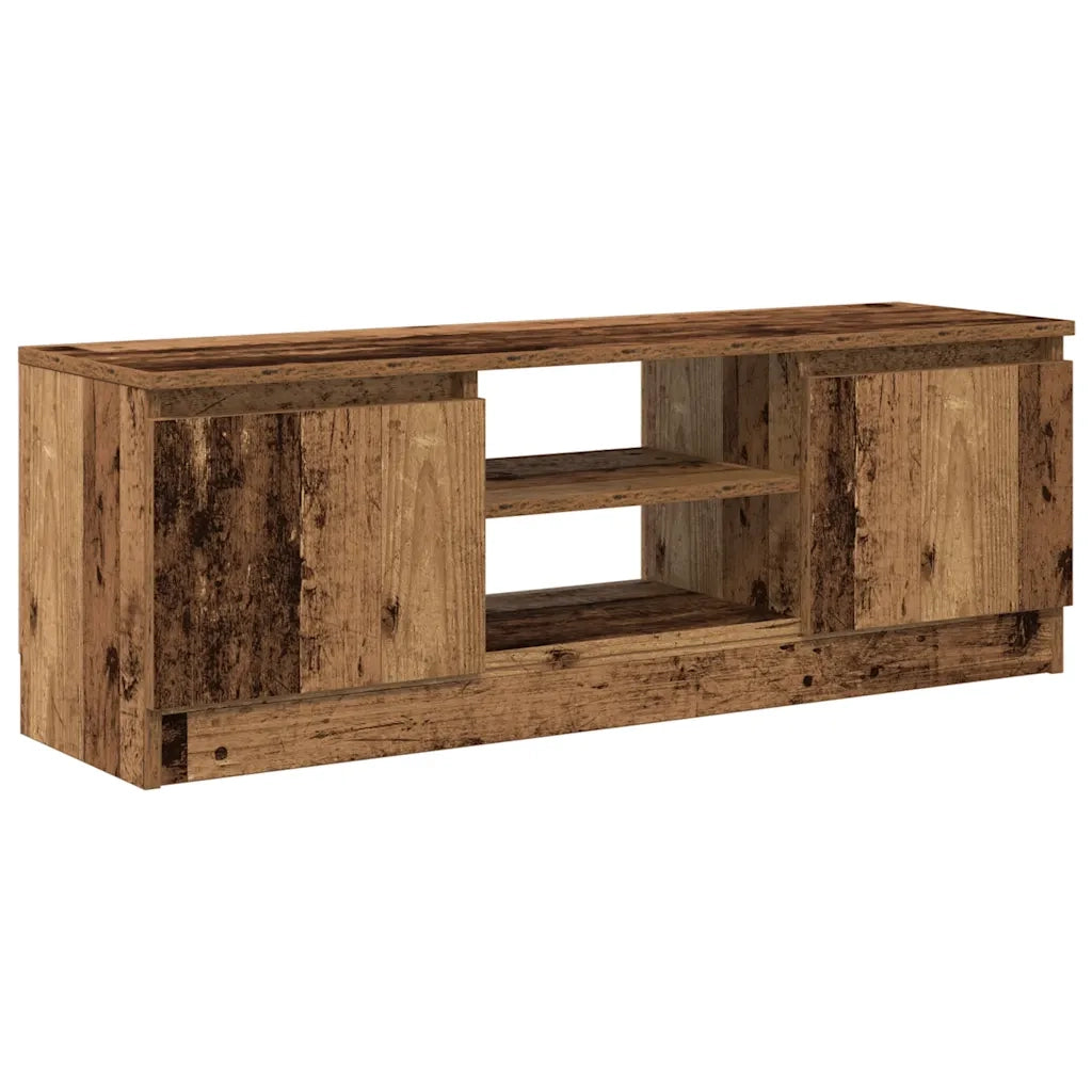 vidaXL Mobile Porta TV Legno Antico 102x30x36 cm Legno Multistrato