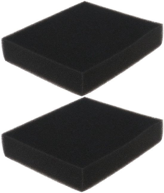 Filtro dell'aria 2 pezzi - Filtro dell'aria a spugna - Compatibile con Mountfield RV40/RV150/SV40/SV150/V35 - Dimensioni 13x11x2,3 cm - Numero di articolo 118550011/0 1111-9152-01 - Filtro dell'aria a spugna