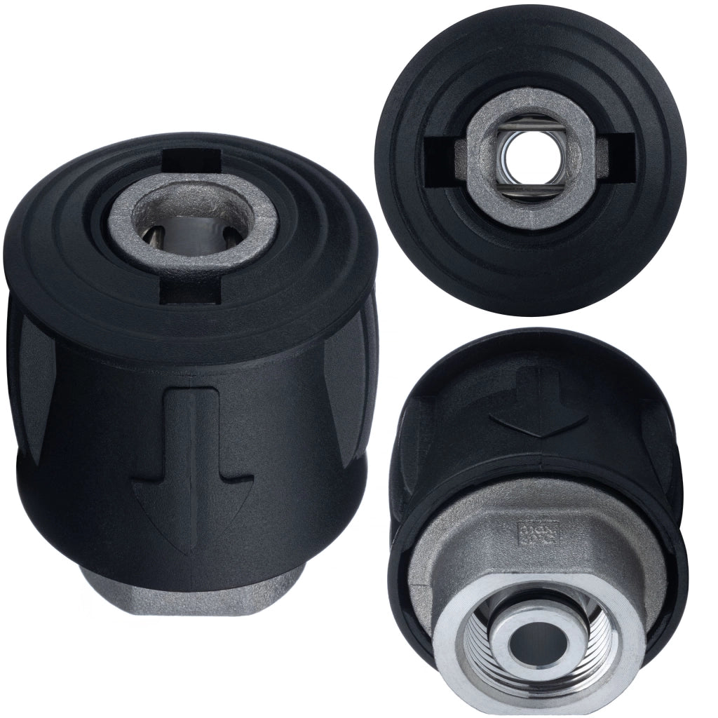 Adattatore Click-M22 per Idropulitrice compatibile con Kärcher K2-K7 – Pressione Max 160 BAR, Temperatura Max 60°C