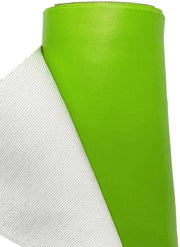 Stoffa di pelle sintetica impermeabile per abiti da cucire, venduto per metro - Verde lime - 100cm x 140cm