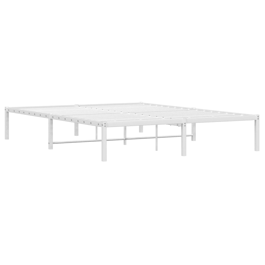 Giroletto in Metallo Bianco 160x200 cm 373676