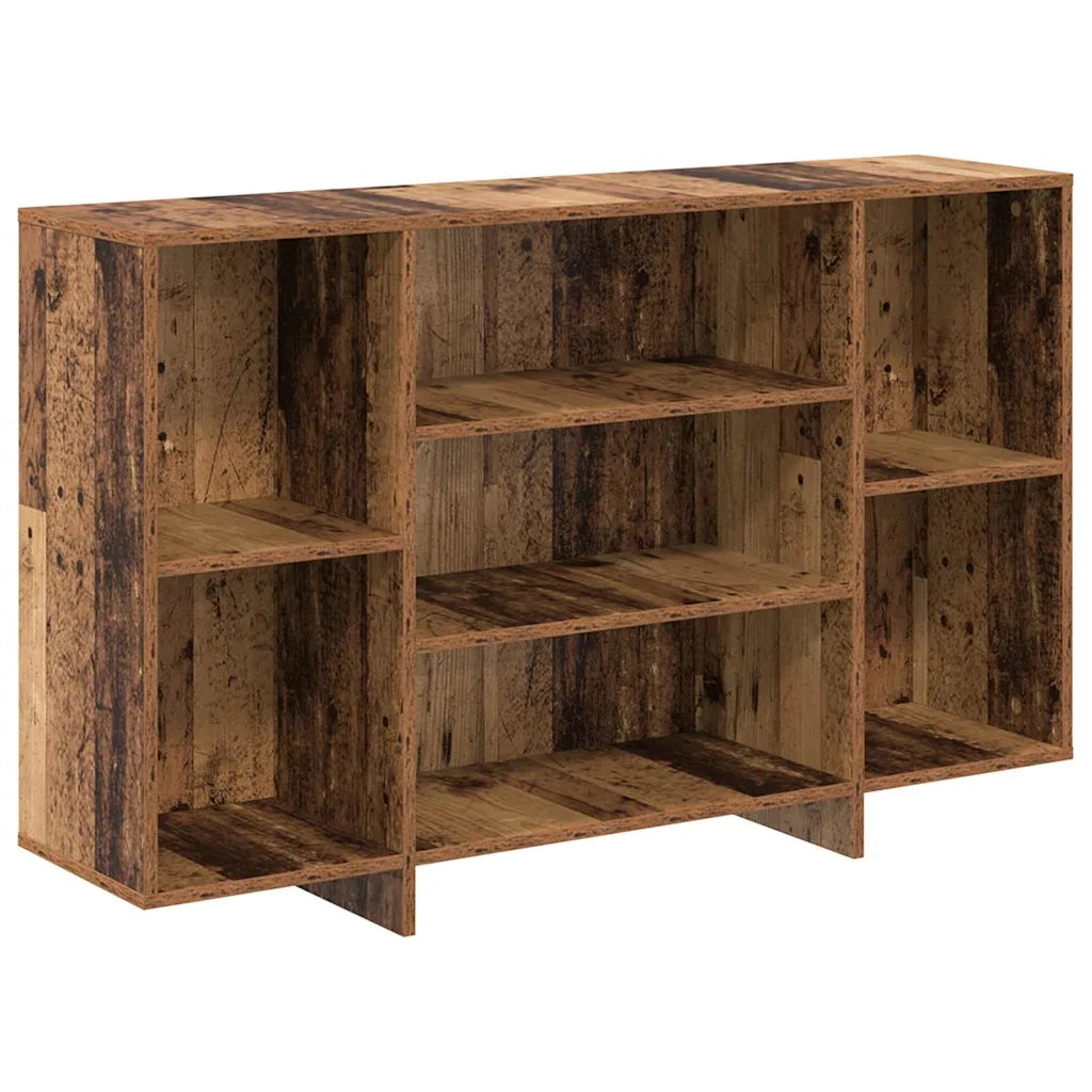 vidaXL Credenza Legno vecchio 120 x 30 x 75 cm Legno multistrato