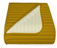 Trapuntino Doubleface Matrimoniale 100gr Senape/Crema