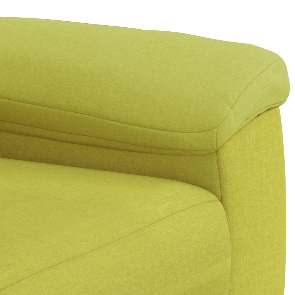 Divano Verde chiaro 214 x 90 x 95 cm Tessuto 42040981