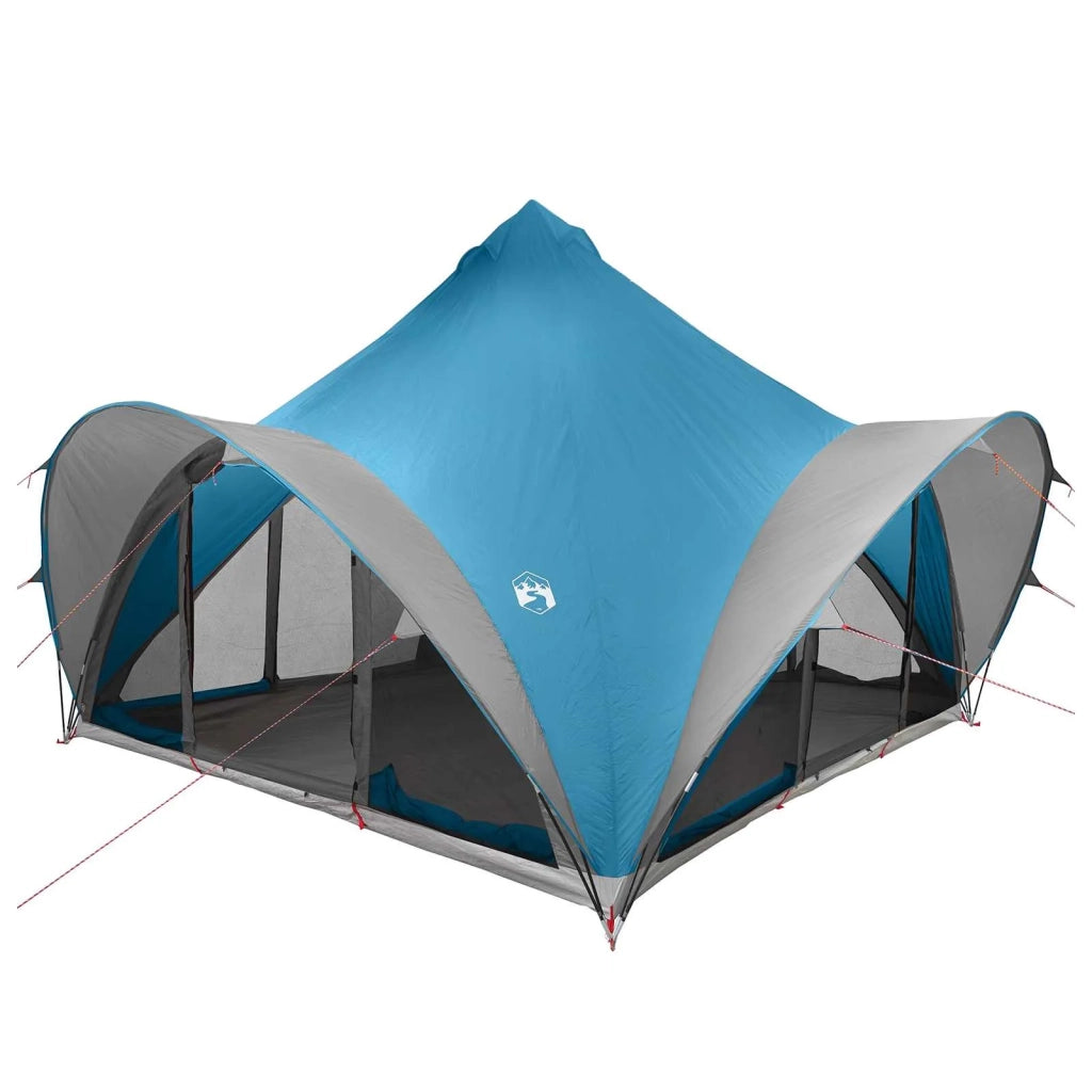 Tenda Tipi con tetto Blu 6 persone Poliestere e Acciaio 42028624