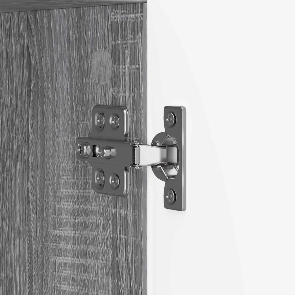 Credenza Grigio Sonoma 89 x 34,5 x 80 cm Legno ingegnerizzato