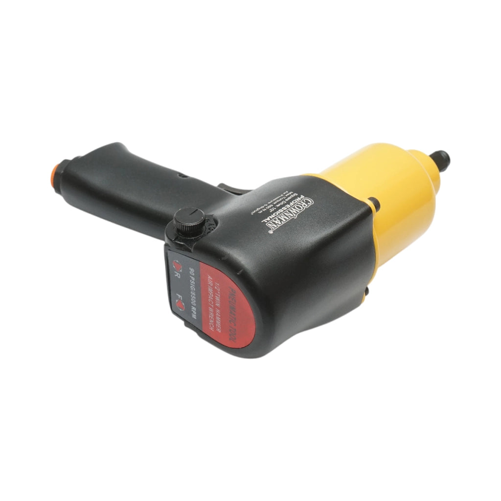 Avvitatore pneumatico reversibile a impulsi da 1/2 pollice, 660 Nm, 8500 giri/min, pressione massima 8 bar Crownman