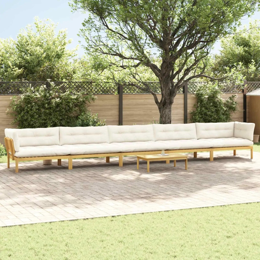 6 Pezzo Unità di divano pallet da giardino 3418266