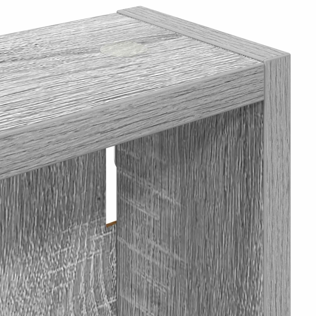 Armadio da bagno a muro Sonoma grigia 20 x 10 x 60,5 cm 889292