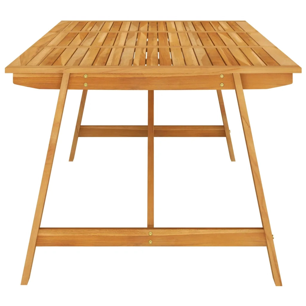 Set Mobili da Pranzo per Giardino 7 pz Nero cod mxl 43604