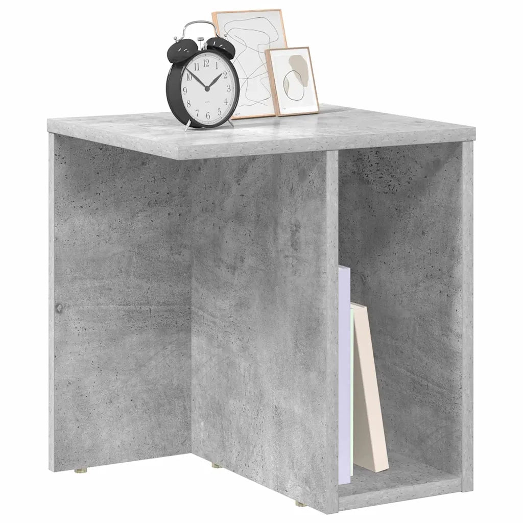 Tavolino 2 pcs Grigio cemento 37 x 32 x 40 cm Legno multistrato 891087