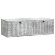Mobile Porta TV da Muro Grigio Cemento 98 x 41 x 30 cm 898018