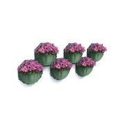 GERLA PUZZLE set 6 pz fioriera componibile da parete arreda con stile casa ufficio esterni color verde muschio