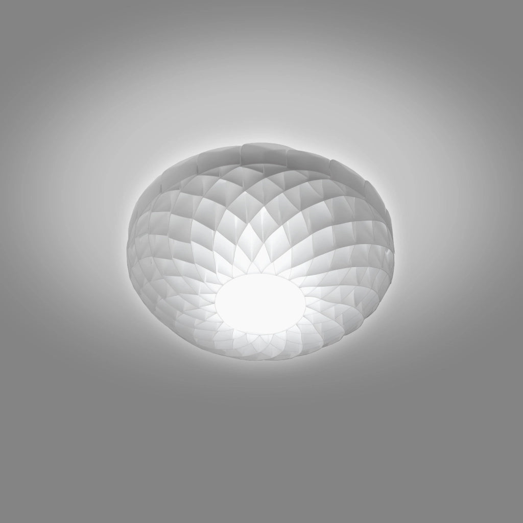 Applique Moderna Dalia Polilux ® Bianco 1 Luce Led Integrato 20W 3000K