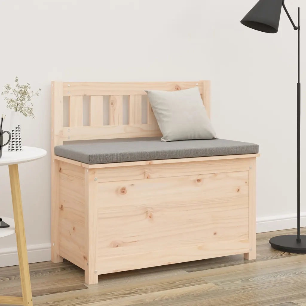 Panca-Sgabello 80x41x77 cm in Legno Massello di Pino