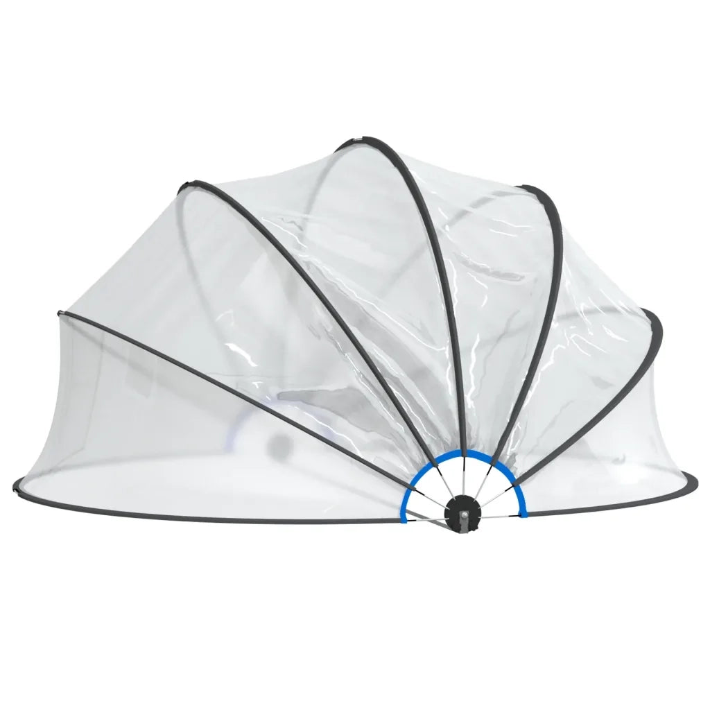 Cupola per Piscina Rotonda 467x234 cm PVC 93815