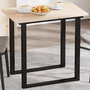 Piano per Tavolo 80x50x1,7 cm Rettangolare Legno Massello Pino 847413
