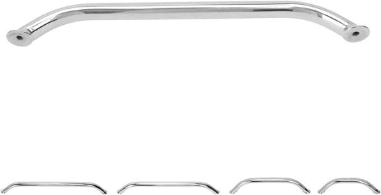 Manubrio in acciaio inossidabile robusto da 30 cm per porta bagno da barca.