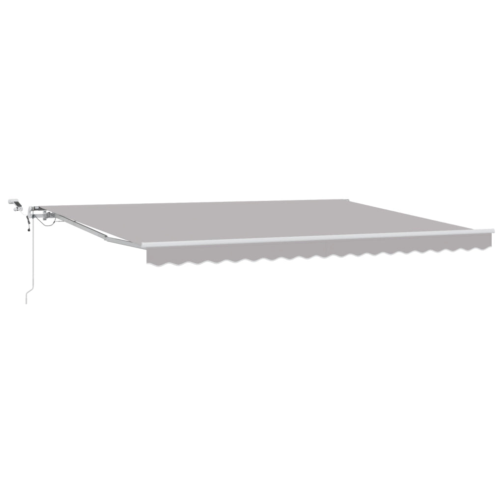 Tenda Retrattile Automatica  Grigia Chiara 450x350 cm