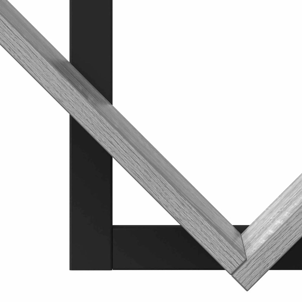 Mensola a muro flottante 2 pcs Sonoma grigio 43 x 15 x 47 cm 8012343