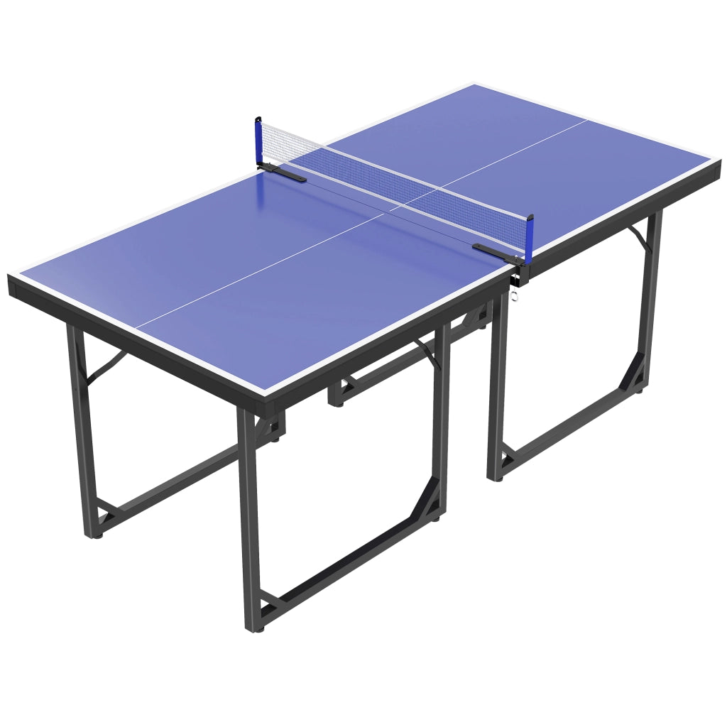 Tavolo da Ping Pong Pieghevole ¨C zephmum ¨C Blu e Viola 182x91 cm