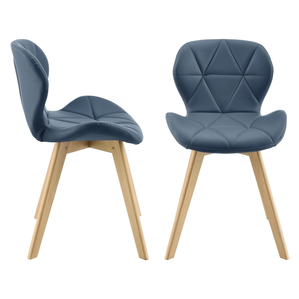 Set 4 sedie in ecopelle 81 x 57 x 49 cm blu 03_0006774