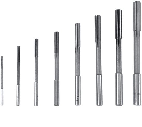 Set di 8 strumenti con lama a denti di sega HSS - diametro di taglio