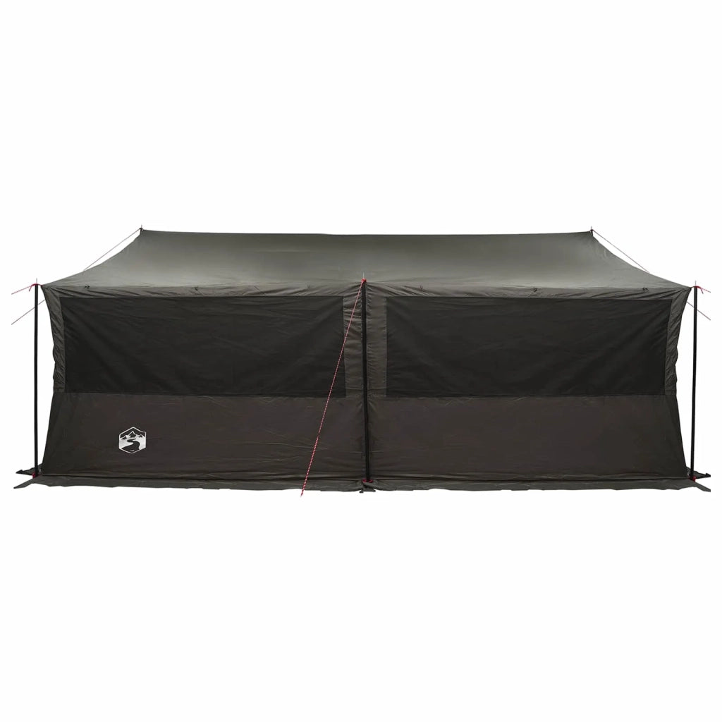 Tenda Familiare con tetto Marrone grigio 600 x 400 x 268 cm 42029015