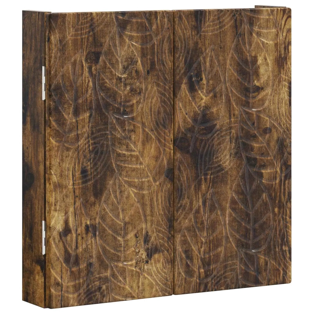 Armadio per Dartboard DELFT Rovere Fumo 52,5 x 10,5 x 53,5 cm 897110