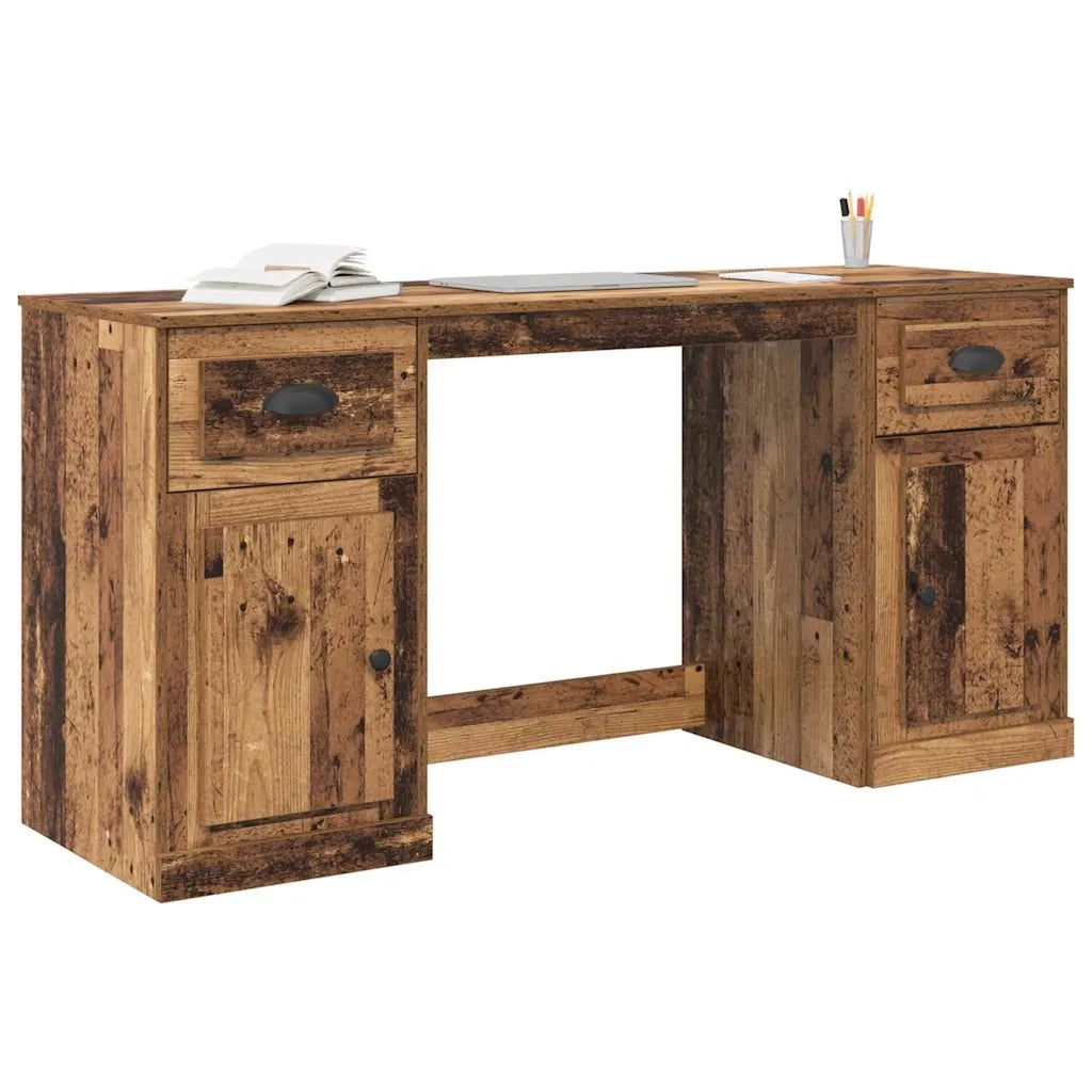 Scrivania con armadietto Legno vecchio 154,5 x 50 x 75 cm