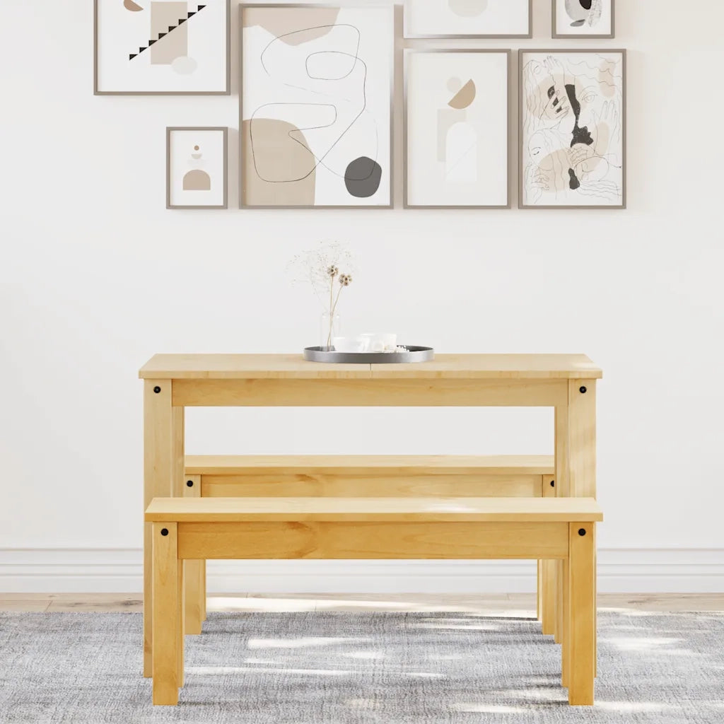Set da Pranzo 3 pz PANAMA in Legno Massello di Pino 3345164