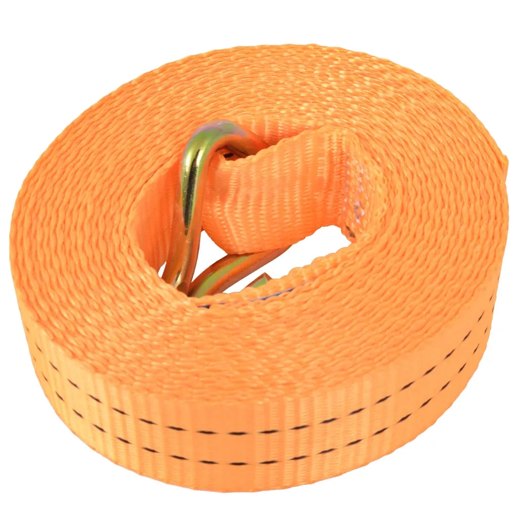 Cinghie d'Ancoraggio 10 pz a Cricchetto 1 T 6mx38mm Arancione 142661