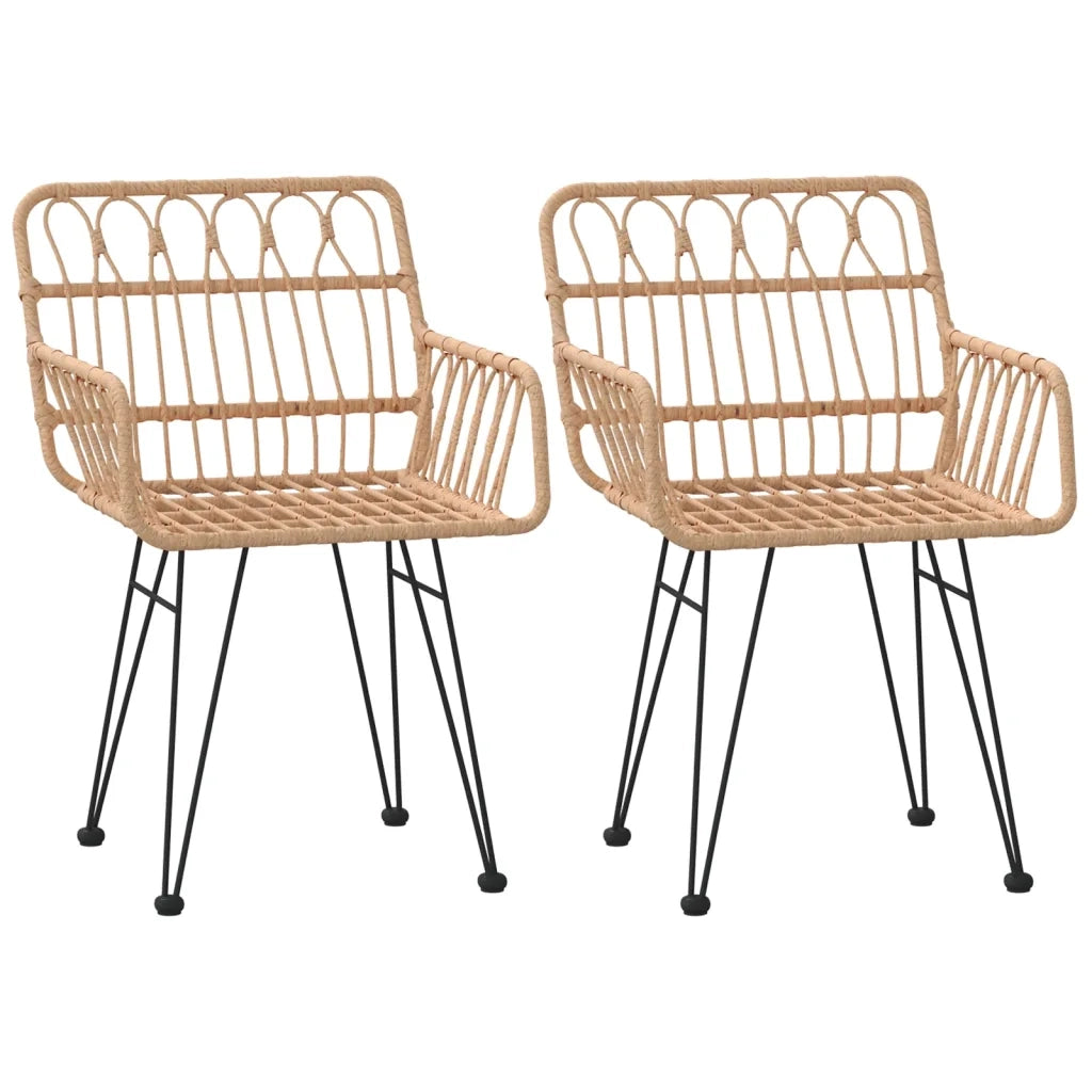 Set da Pranzo da Giardino 3 pz in Polyrattan 3157845