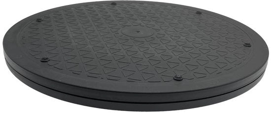 Piastra rotativa 25 cm multifunzionale - Rotabile 360° - Realizzata in PP - Sostenibile - Adatta per tavoli di lavoro - Tavola rotante