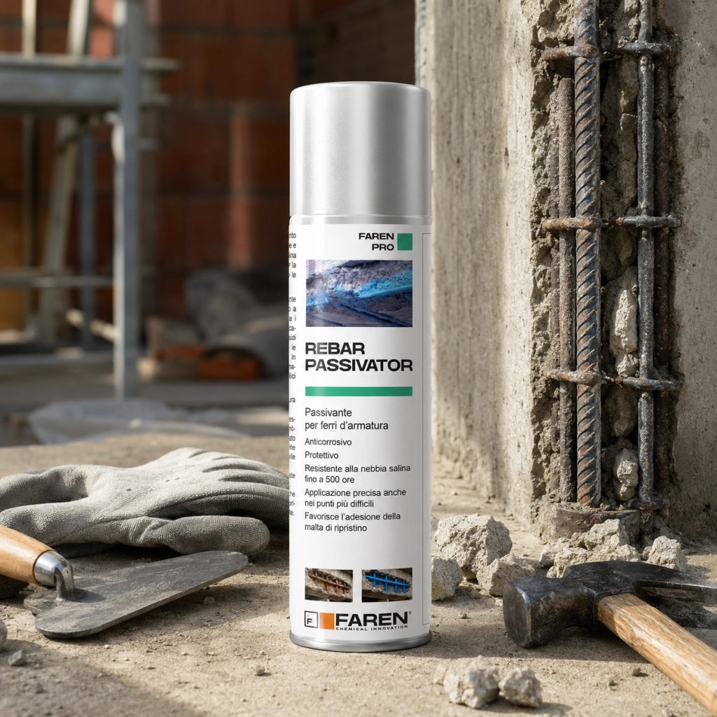 Faren rebar passivator protettivo per la protezione dei ferri d’armatura 500 ml