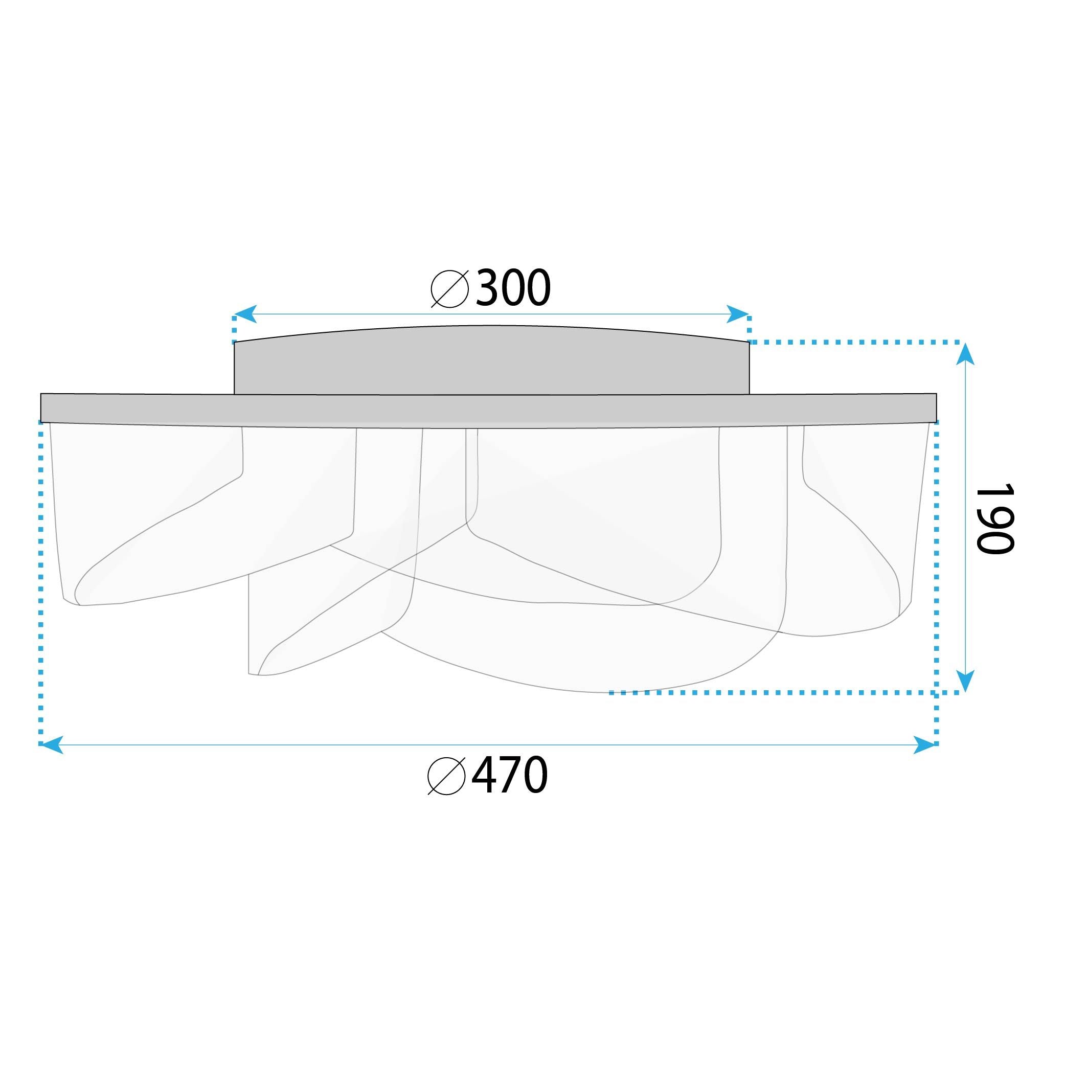 Lampada Da Soffitto G139-c Gold Led