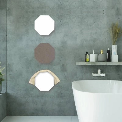 Scaldasalviette elettrico Nazca 29,5 cm resina moro in ceramica 70W