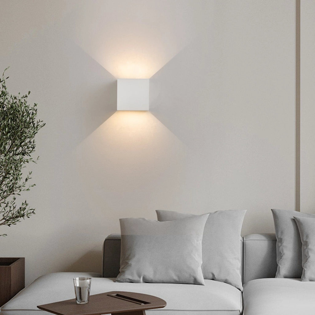 ZMH Applique da parete LED per interni 1ER Applique da parete Applique da parete a LED per esterni con luce su e giù 5W