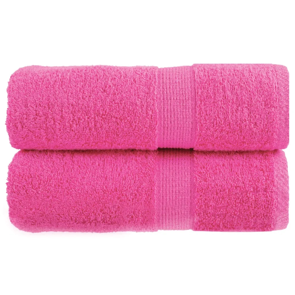 Asciugamani per Ospiti SOLUND 2 pz Rosa 30x50 cm 600 g/mÂ²