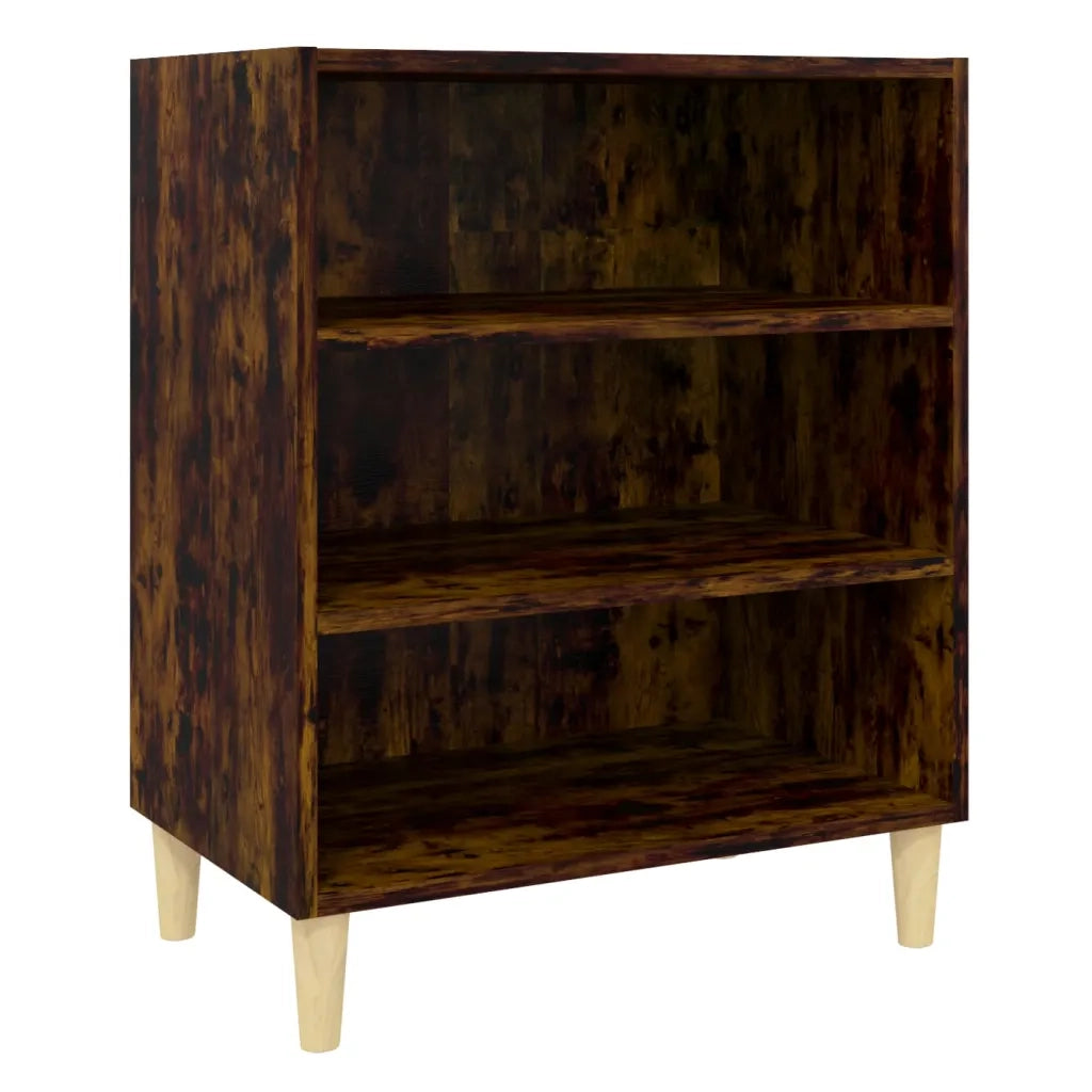 Credenza Rovere Fumo 57x35x70 cm in Truciolato 813188