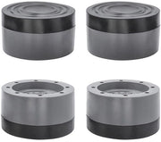 Pads Antivibratie per Lavastoviglie - Trattori di Vibrazione - Mattonelle Antiscivolo - Piastra di Gomma - Fermo Fissabile - 4 Pezzi