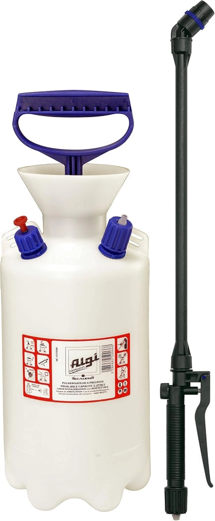 Polverizzatore a pressione 5 litri speciale detergenti