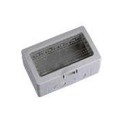 Custodia 4P IP55 Scatola Porta Frutti Con Coperchio 4 Posti Moduli Compatibile Con Bticino Matix