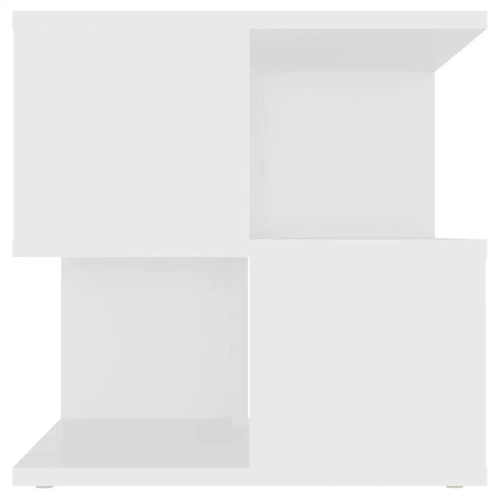 Tavolino Bianco 40x40x40 cm in Legno Multistrato 806292