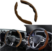 Suède antiscivolo guanto per auto - forma a D - universale - respirante - caffè.