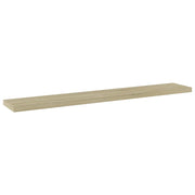 Ripiani per Libreria 4 pz-Scaffale per Libri Rovere Sonoma 60x10x1,5cm Multistrato