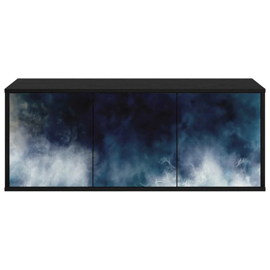 Mobile TV da Parete RAALTE 102 x 33 x 40 cm Rovere Nero 8007156