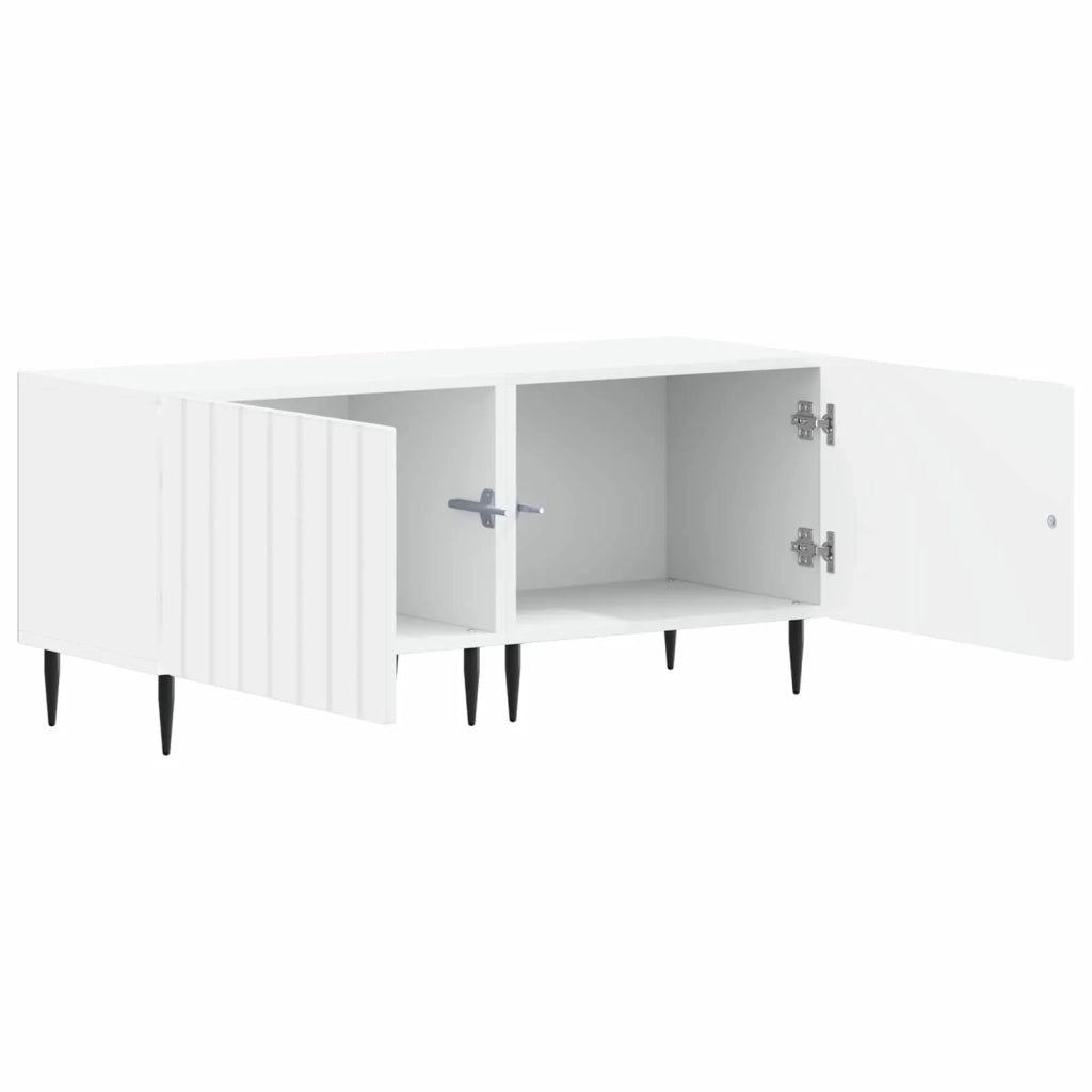 Mobile TV Bianco Legno ingegnerizzato 896455