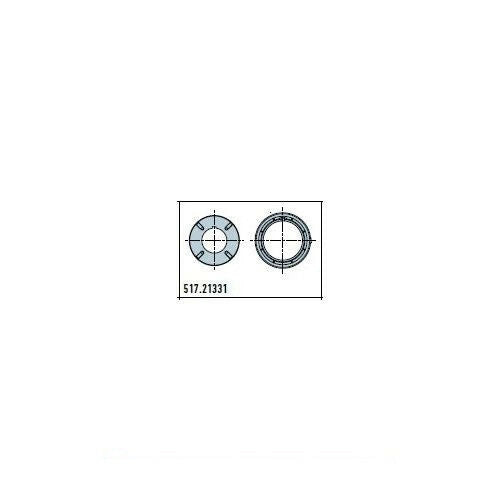 ADATTATORE TONDO 133X2MM M8 RUOTA CORONA PER ERA XL Ø 90MM NICE 517.21331 NUOVO